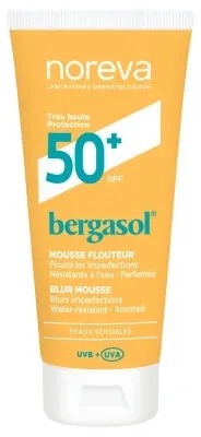 Noreva Bergasol Spumă matifiantă pentru față SPF50+ 50 ml — preț și oferte