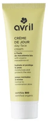 Avril Cremă de zi pentru ten normal și mixt, ecologică, 50 ml