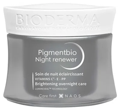 Bioderma PigmentBio Night Renewer Cremă de noapte iluminatoare 50 ml — preț și oferte