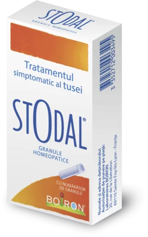 Stodal granule heomeopate, Boiron | 2 tuburi x 4 g