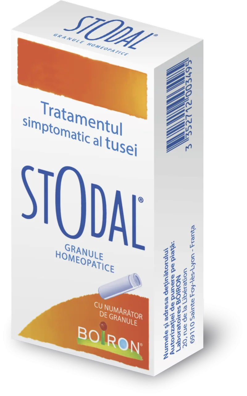 Stodal granule heomeopate, Boiron | 2 tuburi x 4 g — preț și oferte