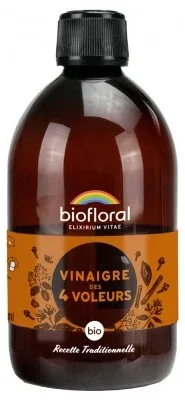 Biofloral Elixir Oțet „Cei patru hoți” organic 500 ml — preț și oferte