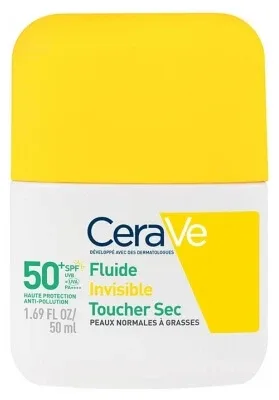 CeraVe Fluid invizibil cu textură mată SPF50+ 50 ml — preț și oferte