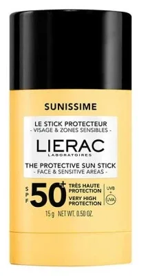 Lierac Sunissime Stick de protecție pentru față și zone sensibile SPF50+ 15 g — preț și oferte