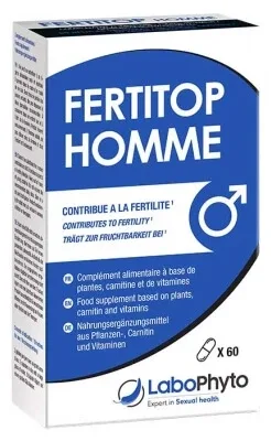 Labophyto Fertitop pentru bărbați, 60 de capsule vegetale — preț și oferte