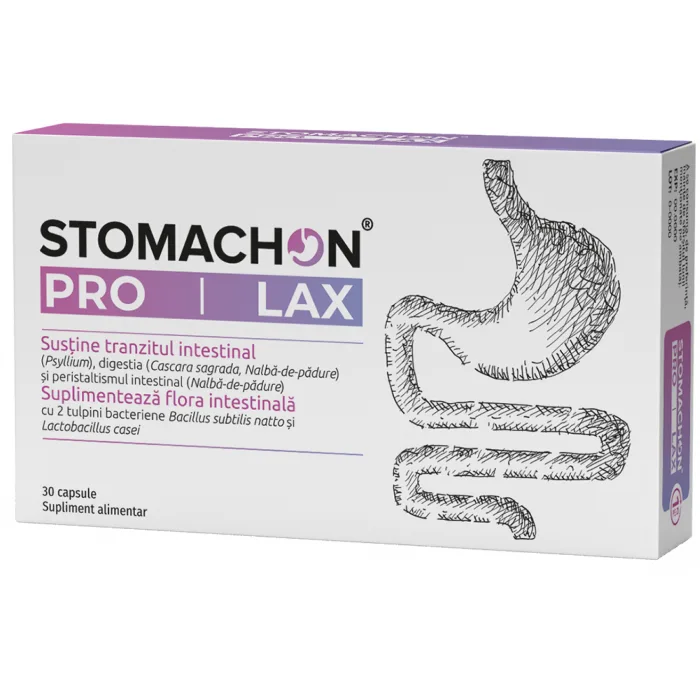 Stomachon Pro Lax, Naturpharma | 15 capsule — preț și oferte