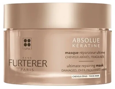 René Furterer Absolue Kératine Cure Renaissance Mască reparatoare supremă pentru părul deteriorat și fragilizat 200 ml — preț și oferte