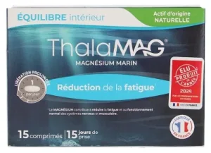 Laboratoarele IPRAD Thalamag Magneziu marin – Reducerea oboselii – 15 comprimate