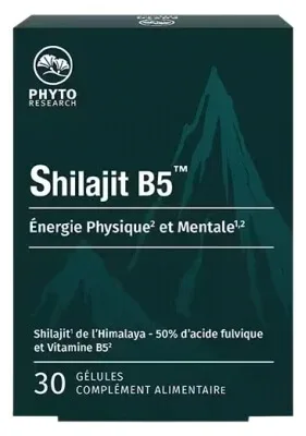 Phytoresearch Shilajit B5 30 capsule — preț și oferte