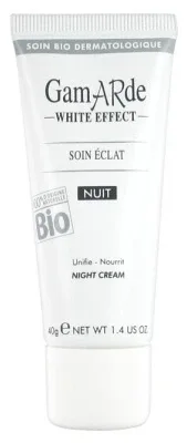 Gamarde White Effect Tratament de noapte pentru strălucire, organic, 40 g — preț și oferte