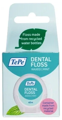 TePe Dental Floss – Ață dentară cu aromă de mentă, 40 m — preț și oferte