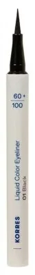 Korres Eyeliner lichid Liquid Color, negru, 1 ml — preț și oferte