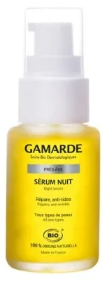 Gamarde Près-Âge Ser de noapte organic 30 ml