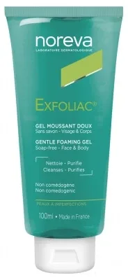 Noreva Exfoliac Gel spumant delicat 100 ml — preț și oferte