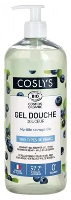 Coslys Gel de duș delicat cu afine sălbatice ecologice 1 L — preț și oferte