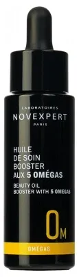 Novexpert Omégas Ulei de îngrijire cu efect de amplificare, cu 5 acizi grași omega bio, 30 ml