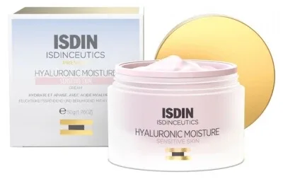 Isdin Isdinceutics Prevent Hyaluronic Moisture pentru pielea sensibilă 50 g Isdinceutics De — preț și oferte