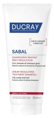 Ducray Sabal Șampon tratant seboregulator 200 ml — preț și oferte