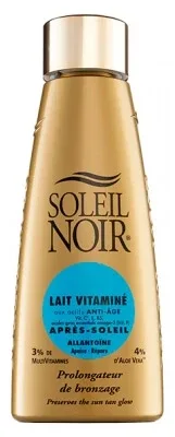 Soleil Noir Lapte vitaminizat după expunerea la soare, pentru prelungirea bronzului, 150 ml