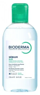 Bioderma Sébium H2O Soluție micelară de curățare și purificare 250 ml — preț și oferte