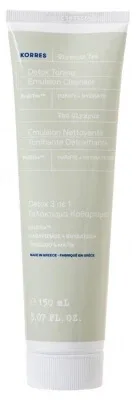 Korres Emulsie de curățare, tonifiantă și detoxifiantă 150 ml — preț și oferte