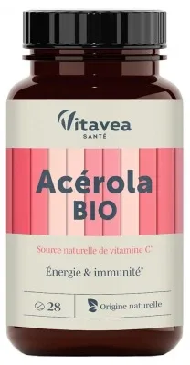 Vitavea Acerola Energie & Imunitate Bio 28 de comprimate — preț și oferte