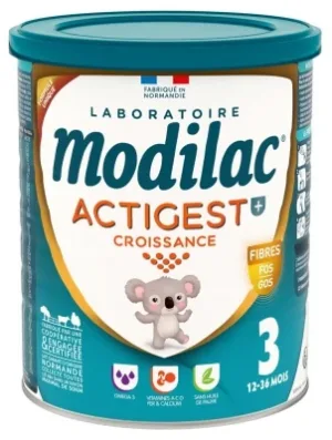 Modilac Actigest+ Creștere 3, de la 12 la 36 de luni, 800 g