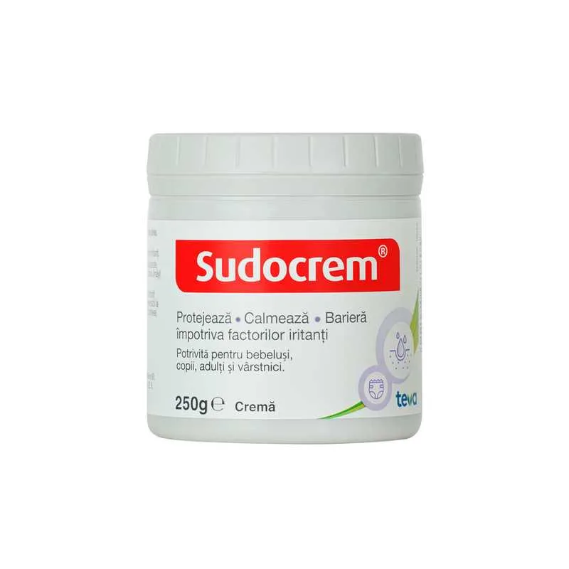 SUDOCREM 250G TEVA PHARMACEUTICALS — preț și oferte