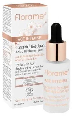 Florame Âge Intense Concentrat de umplere cu acid hialuronic organic 30 ml — preț și oferte