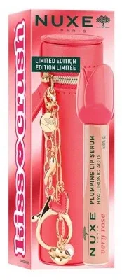 Nuxe Very Rose Ser pentru buze cu efect de volum 8 ml Ediție limitată Trusă și accesorii decorative