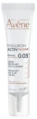Avène Hyaluron Activ Procedura Retinal Cremă Micro-Lift pentru ochi și buze 15 ml — preț și oferte