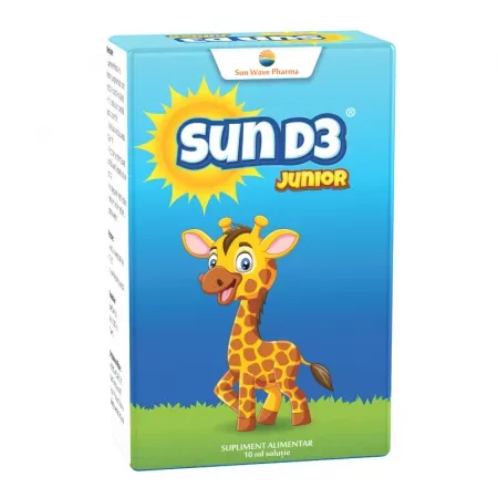 Sun D3 Junior, Sun Wave Pharma | 10 ml — preț și oferte