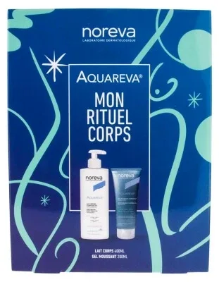 Noreva Aquareva Loțiune hidratantă pentru corp 24 ore 400 ml + Gel spumant hidratant 200 ml — preț și oferte