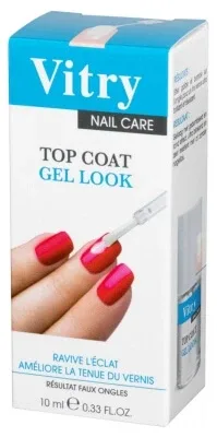 Vitry Nail Care Top Coat Gel Look 10 ml
