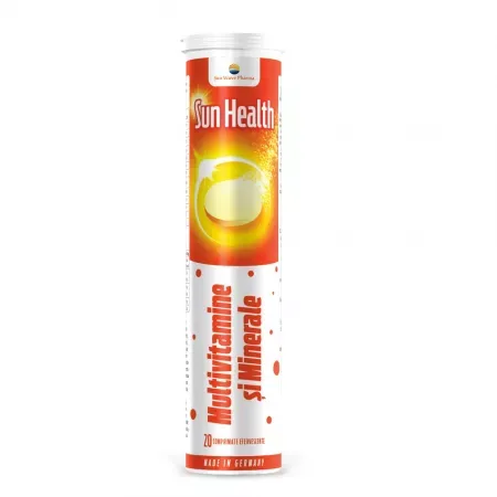 Sun Health Multivitamine si Minerale, Sun Wave Pharma | 20 comprimate — preț și oferte
