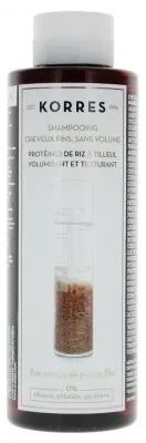 Korres Șampon pentru păr fin și lipsit de volum 250 ml — preț și oferte
