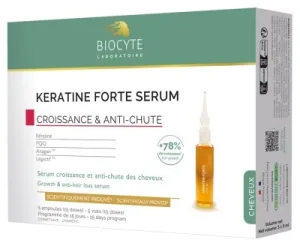 Biocyte Ser anti-cădere cu keratină concentrată, 5 fiole