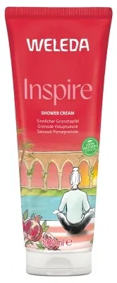 Weleda Inspire Cremă de duș cu rodie voluptuoasă 200 ml — preț și oferte