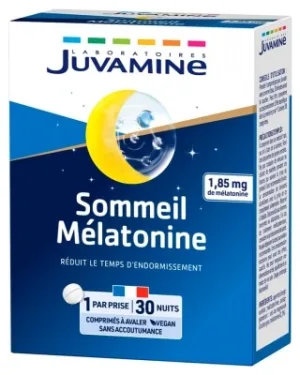 Juvamine Sommeil Melatonină 30 de comprimate