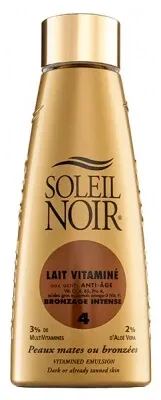 Soleil Noir Lapte vitaminizat pentru bronzare intensă 4 150 ml — preț și oferte