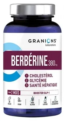Granions Berberină 380 mg, 60 de capsule — preț și oferte