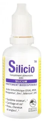 Phytoresearch Silicio Soluție pentru administrare orală 25 ml