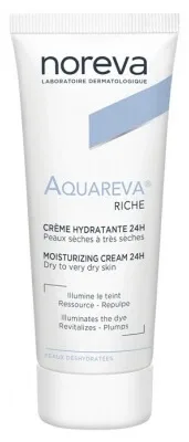 Noreva Aquareva Cremă hidratantă 24 de ore, textură bogată, 40 ml — preț și oferte