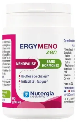 Nutergia Ergymeno Zen 60 capsule — preț și oferte