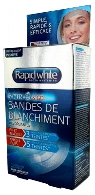 Rapid White Express 5 Minutes – Benzi de albire — preț și oferte