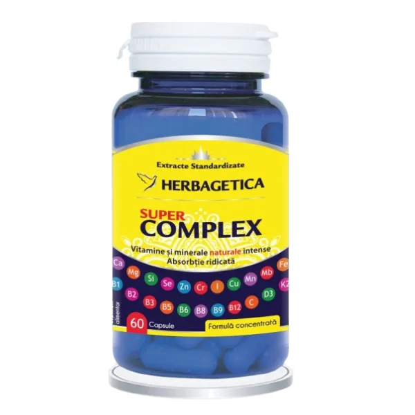 SuperComplex, Herbagetica | 30 capsule — preț și oferte