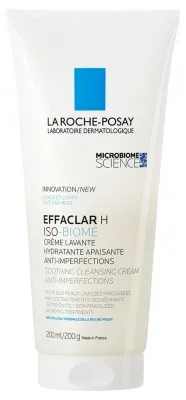La Roche-Posay Effaclar H Iso-Biome Cremă de curățare hidratantă și calmantă 200 ml — preț și oferte