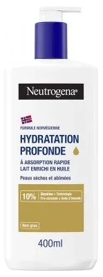 Neutrogena Hidratare profundă – Lapte de corp îmbogățit cu ulei, 400 ml — preț și oferte
