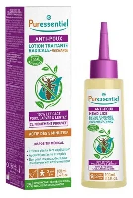 Puressentiel Loțiune de tratament împotriva păduchilor 100 ml — preț și oferte