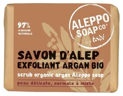 Tadé Săpun din Alep exfoliant cu ulei de argan organic 100 g — preț și oferte